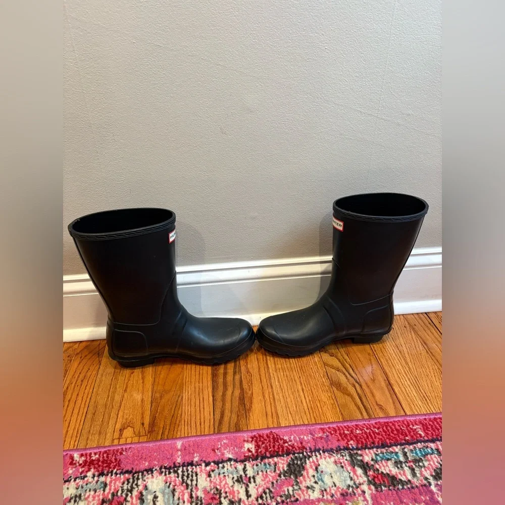 Hunter Classic Black Waterproof Boots - Picture 3 of 9